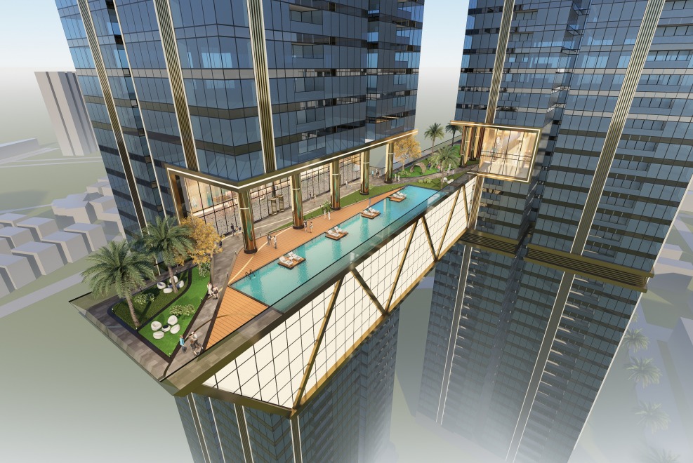 Sky Deck and Infinity Pool View